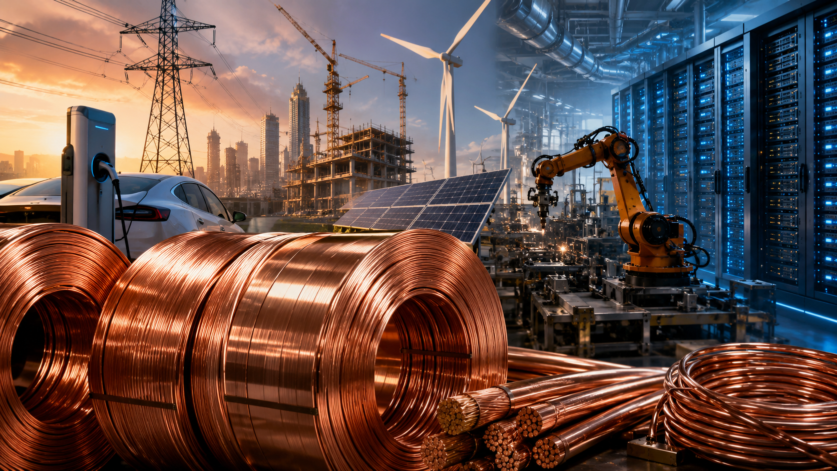 Copper: The Metal Powering the Next Industrial Supercycle