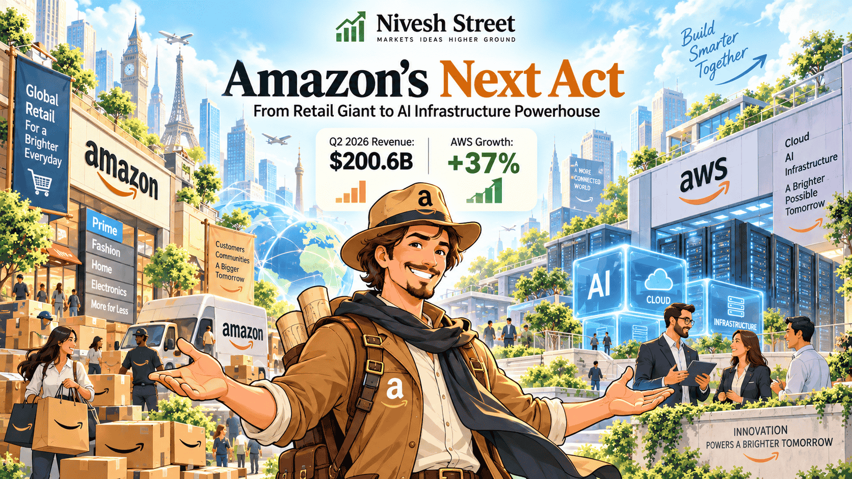 Amazon The World’s Shopping Giant Is Becoming an AI Infrastructure Company